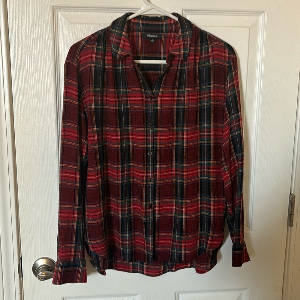 Madewell flannel shirt